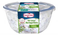 Nadler Dill Sahne Heringsfilets mit Gurke & Zwiebel