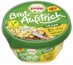 Popp Brotaufstrich vegan Ei-frei-Salat
