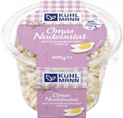 Kühlmann Omas Nudelsalat mit Schinkenwurst und Ei