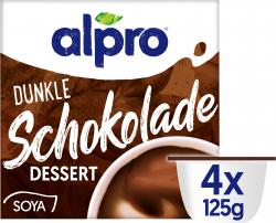 Alpro Soja-Dessert Dunkle Schokolade Feinherb UHT vegan