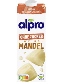 Alpro Mandeldrink Ohne Zucker weiße Mandel