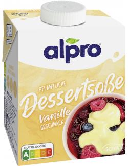 Alpro Pflanzliche Dessertsoße Vanillegeschmack