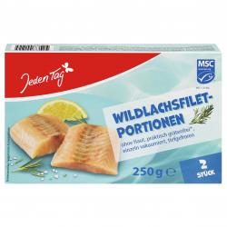 Jeden Tag Wildlachsfilet