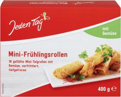 Jeden Tag Mini-Frühlingsrollen mit Gemüse