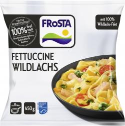 Frosta Fettuccine Wildlachs in Safran Sahne Sauce