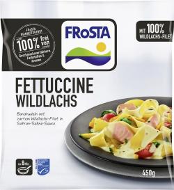 Frosta Fettuccine Wildlachs in Safran Sahne Sauce
