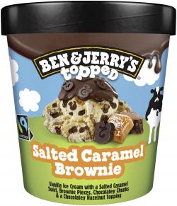 Ben & Jerry's Topped Salted Caramel Brownie