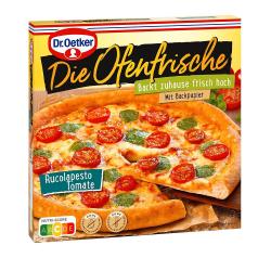 Dr. Oetker Die Ofenfrische Pizza Rucolapesto Tomate