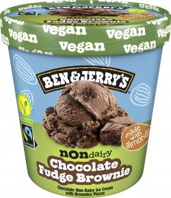 Ben & Jerry's Vegan Chocolate Fudge Brownie Non-Dairy Ice Cream