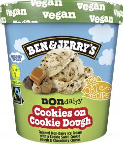 Ben & Jerry's Vegan Cookies On Cookie Dough Non-Dairy Ice Cream