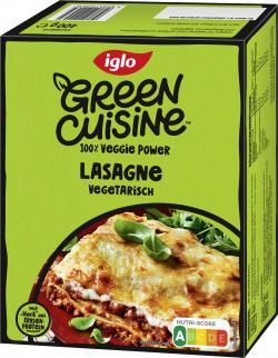 Iglo Green Cuisine Lasagne mit vegetarischem Hack