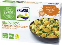 Frosta Gemüse Bowl Cremiges Linsen Curry