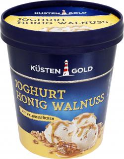 Küstengold Joghurt Honig Walnuss Eis