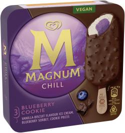 Magnum Chill Blueberry Cookie Vegan Multipackung
