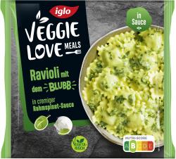 Iglo Iglo Veggie Love Meals Ravioli mit dem Blubb