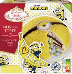 Coppenrath & Wiese Meistertorte Minions Bananen-Schoko-Pinata Torte