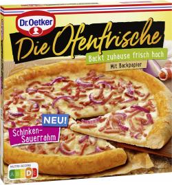 Dr. Oetker Die Ofenfrische Pizza Schinken-Sauerrahm