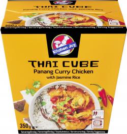 Kitchen Joy Thai Cube Panang Curry Chicken mit Jasmin Reis