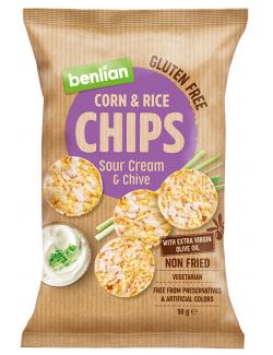 Benlian Corn & Rice Chips Sour Cream & Chive