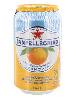 San Pellegrino Aranciata Orangen Limonade (Einweg)