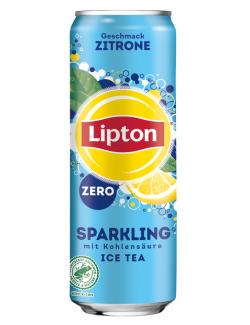 Lipton Ice Tea Sparkling Zitrone Zero (Einweg)