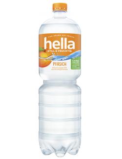 Hella Still & Fruchtig Erfrischungsgetränk Pfirsich (Einweg)