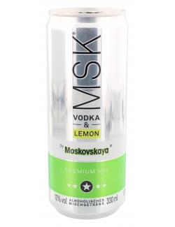Moskovskaya MSK Vodka & Lemon (Einweg)