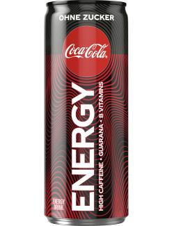 Coca-Cola Energy Null Zucker (Einweg)