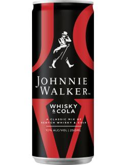 Johnnie Walker Whiskey & Cola (Einweg)