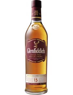 Glenfiddich Solera Single Malt Scotch Whisky 15 years