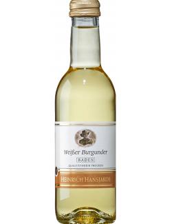 Heinrich Hansjacob Baden Weißburgunder Weißwein trocken