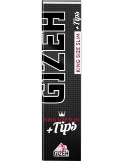 Gizeh Filterpapier King Size Slim + Tips 34er