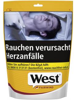 West Yellow Volume Tobacco Zip Bag
