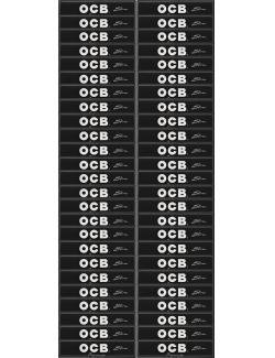 OCB Filterpapier Schwarz Premium Long Slim