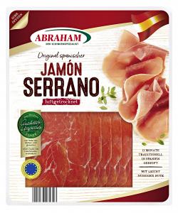 Abraham Original spanischer Jamón Serrano Schinken luftgetrocknet