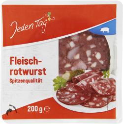 Jeden Tag Fleisch-Rotwurst