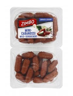 Zimbo Mini Cabanossi mild geräuchert