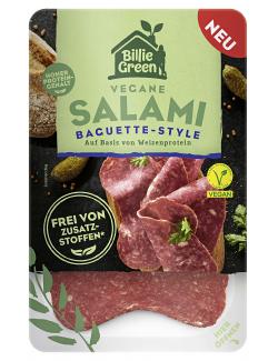 Billie Green vegane Salami Baguette Style