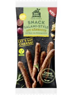 Billie Green Veganer Snack Salami-Style mit Käsenote