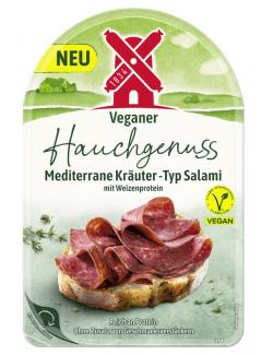 Rügenwalder Mühle Veganer Hauchgenuss Mediterrane Kräuter Typ Salami