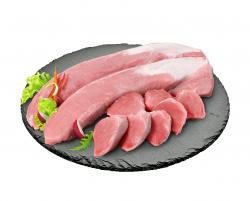 Schweinefilet lang