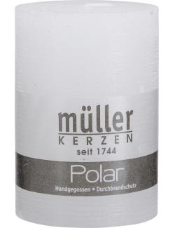 Müller-Kerzen Polar Stumpenkerze 100x68 weiß