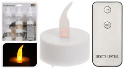 Ambiancelight Teelichte-Set mit Funkfernbedienung