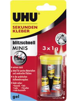 Uhu Sekundenkleber Gel blitzschnell Minis