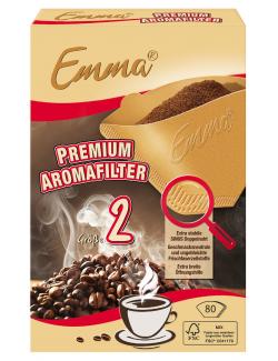 Emma Premium Aromafilter Größe 2 braun