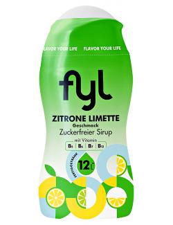 Fyl Sirup Zitrone/Limette