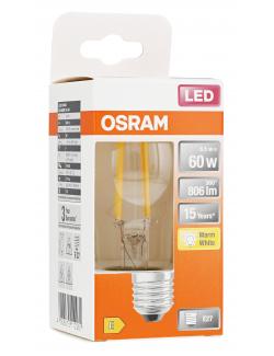 Osram LED Star Classic A 60 E27 warmweiß