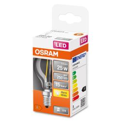 Osram LED Star Classic P25 Retrofit 2,5W E14 warmweiß