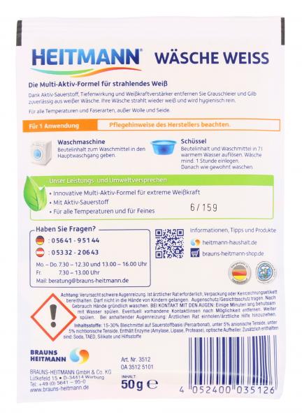 Heitmann Wäsche-Weiß 1WL