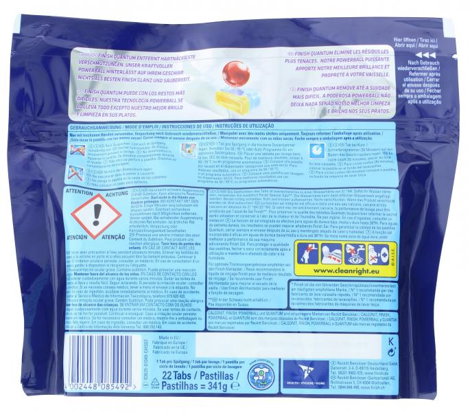 Finish Powerball Quantum Tabs Citrus